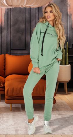 Жіночий стильний теплий костюм на флісі