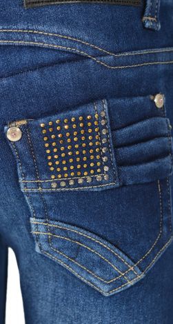 Джинси на флісі для дівчаток