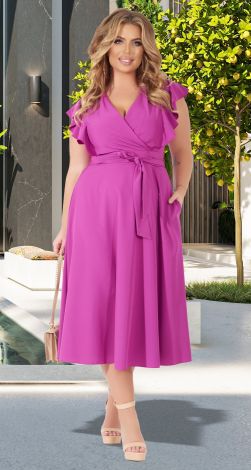 Нарядное платье большого размера