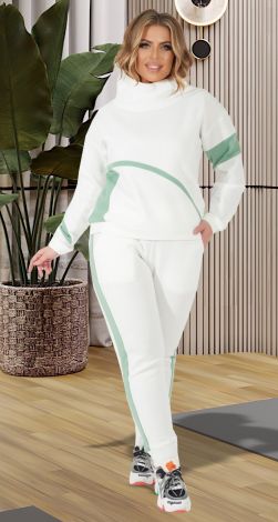 Стильний теплий костюм на флісі