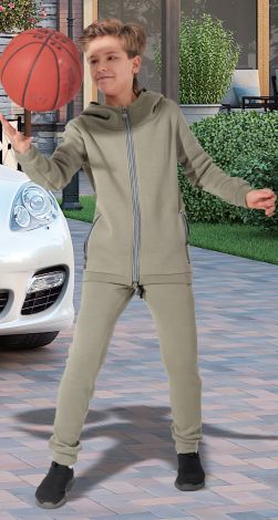 Стильный тёплый костюм подросток
