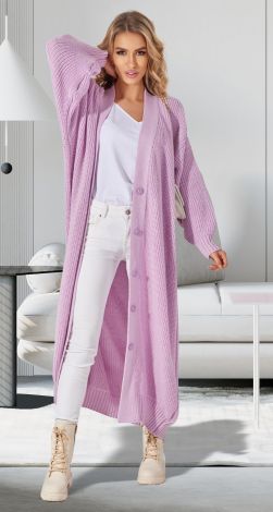 Кардиган  крупной вязки