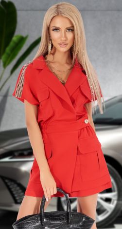 Стильный костюм жакет шорты