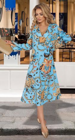 Свободное легкое платье