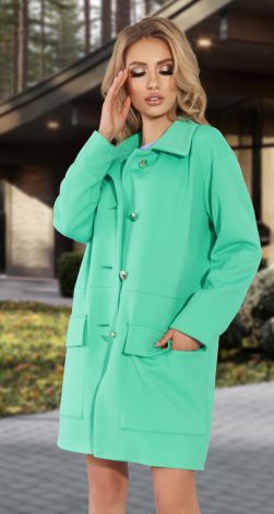 Яскравий трикотажний жакет