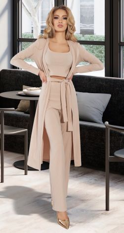 Костюм трійка з топом