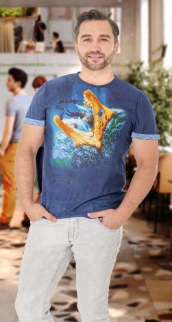 Футболка мужская с принтом