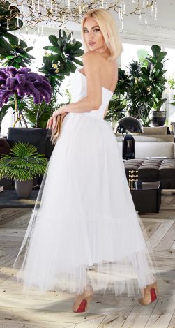 Tutu dress with corset bodice