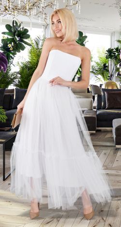 Tutu dress with corset bodice