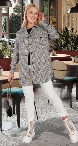 Сорочка в клітку