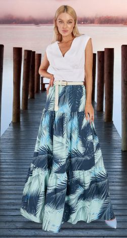 Спідниця з оборками