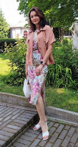 Костюм большого размера