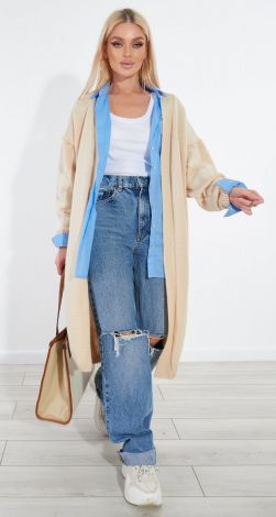 Свободный  кардиган