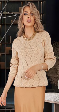 Гарний ажурний светр