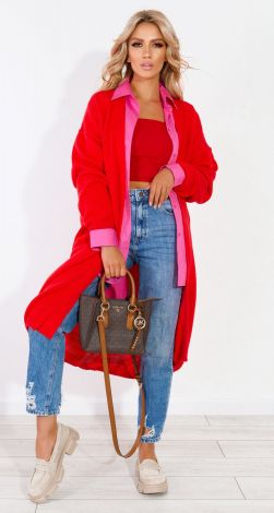 Свободный  кардиган