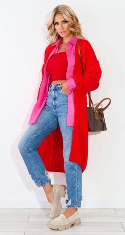 Свободный  кардиган