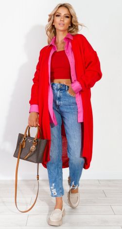 Свободный  кардиган