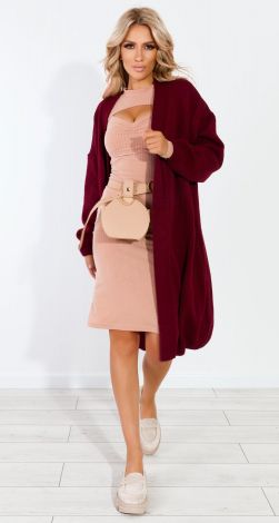 Свободный облегченный кардиган